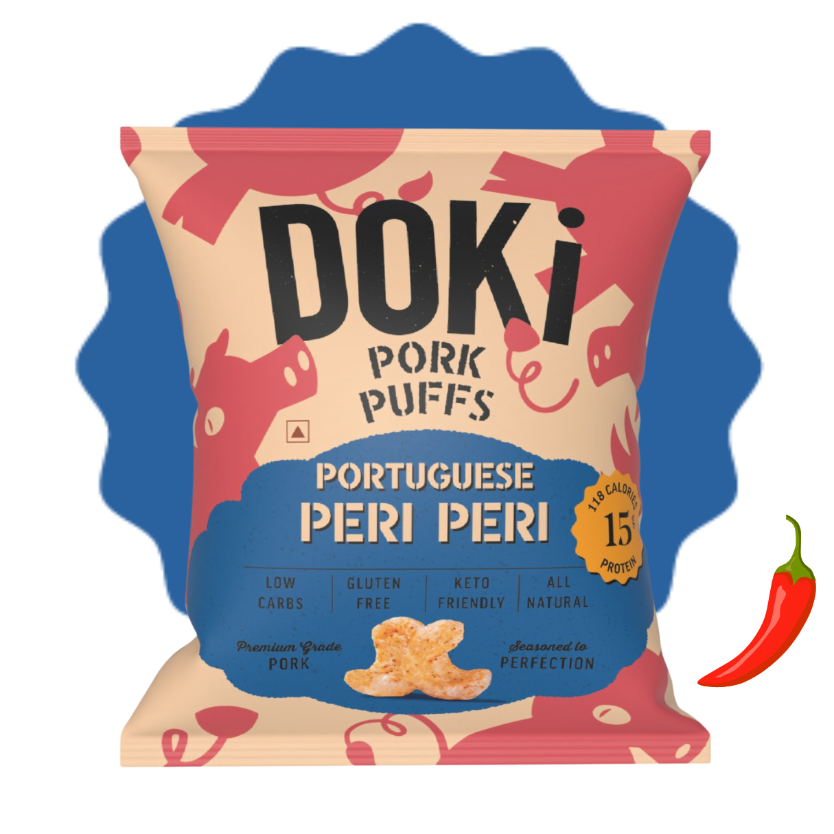 Portuguese Peri-Peri (Pork Puffs)