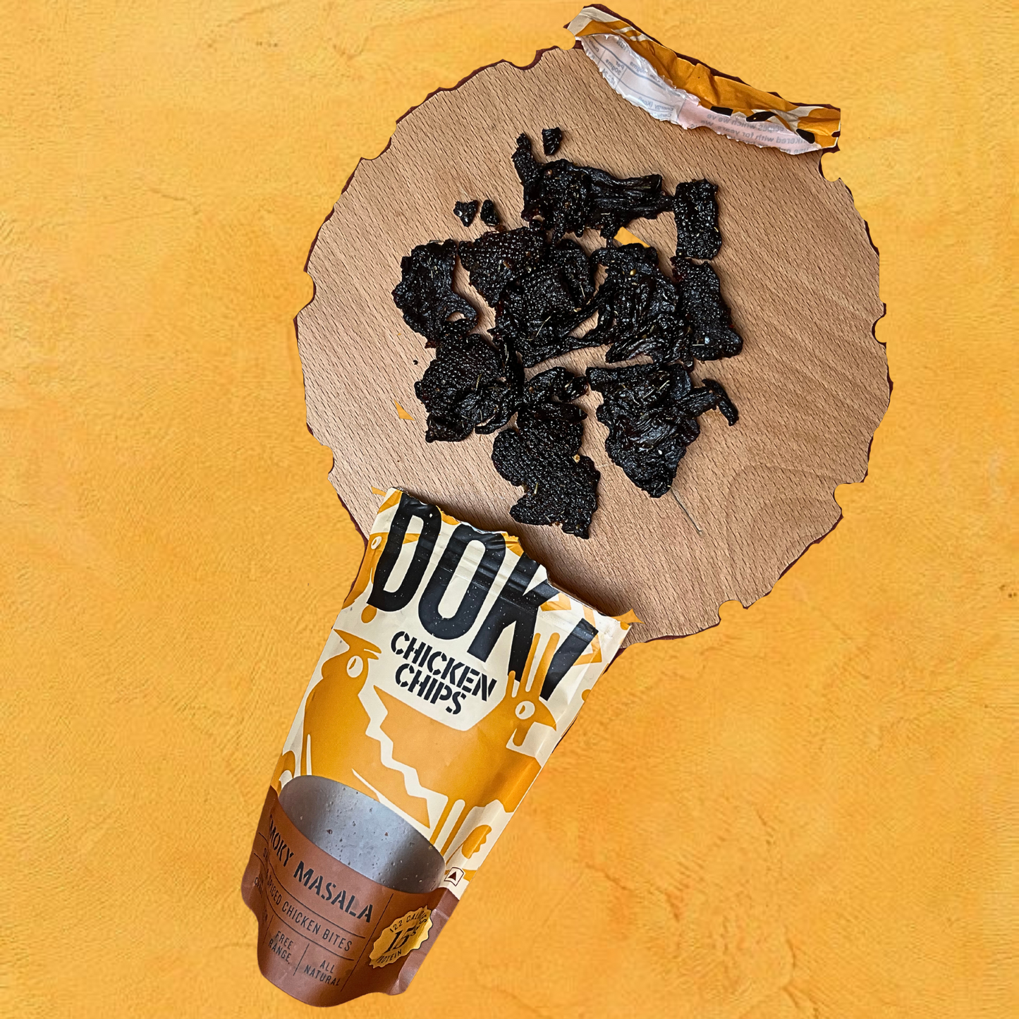 Smokey Masala (Chicken Jerky-Crisps)