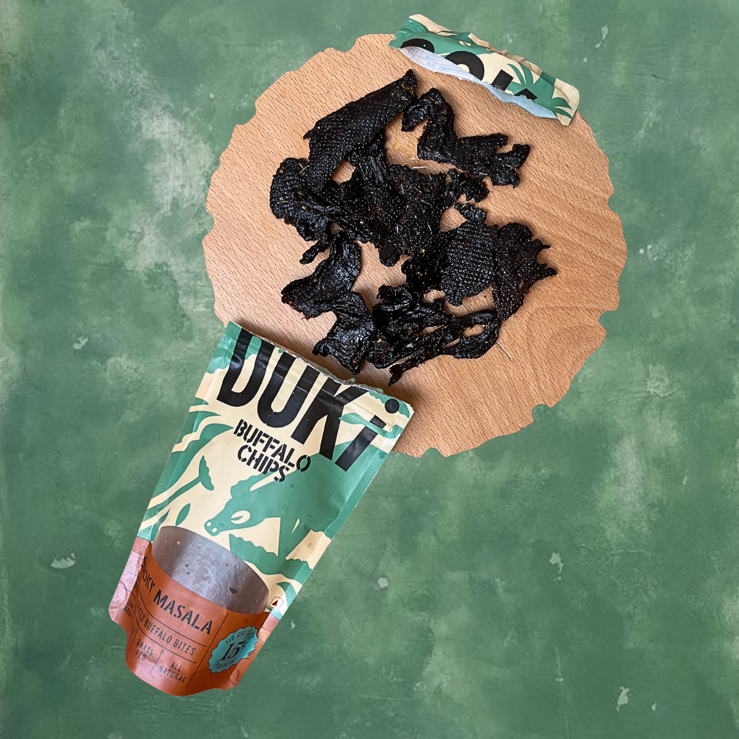 Smokey Masala (Buffalo Jerky-Crisps)