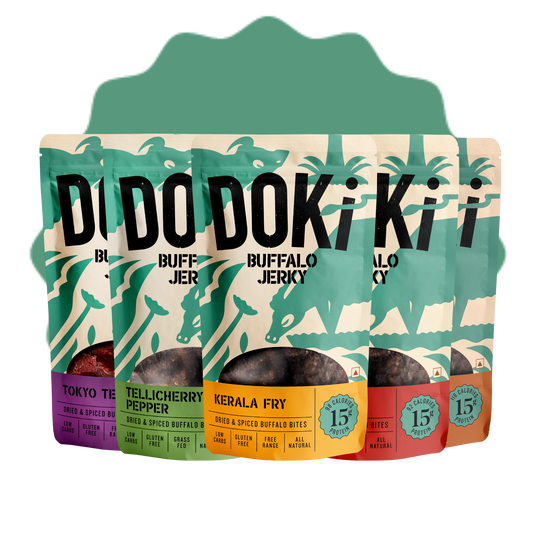 Buffalo Jerky Variety Pack (5 flavours)