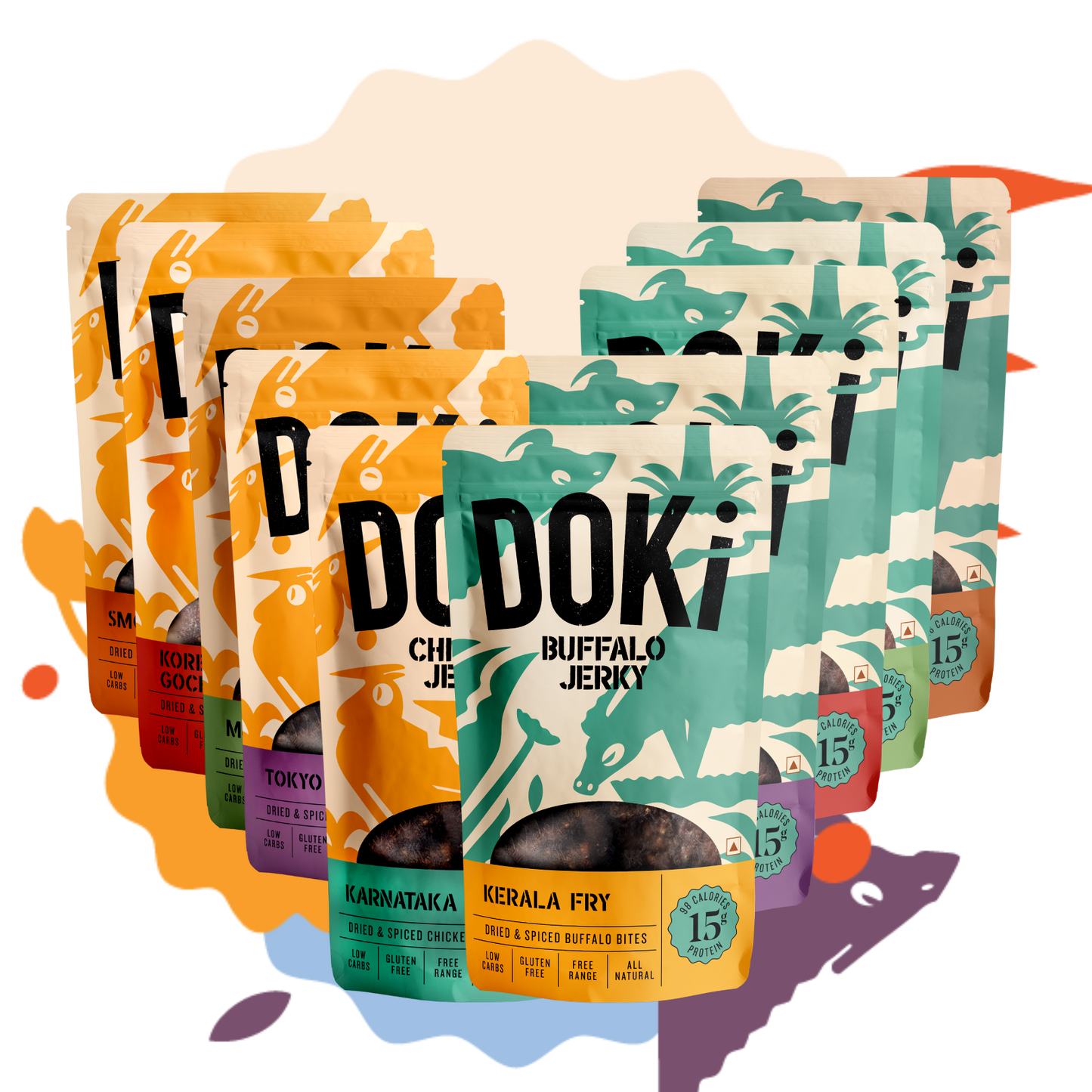 Jumbo Jerky Variety Pack (10 flavours)