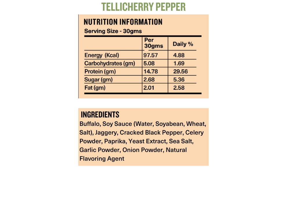 Buffalo Jerky Variety Pack (5 flavours)