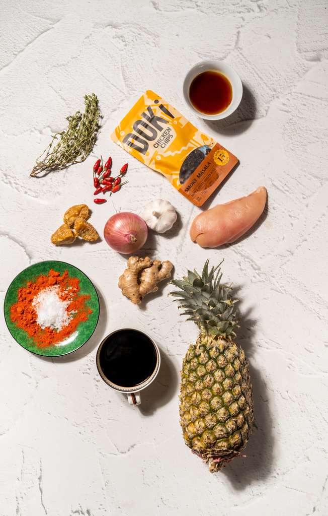 Smokey Masala (Chicken Jerky-Crisps)