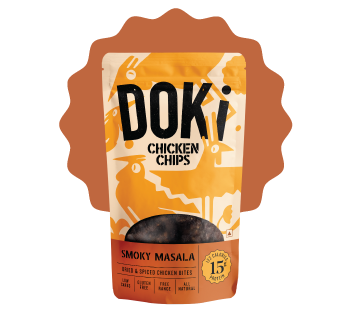 Smokey Masala (Chicken Jerky-Crisps)