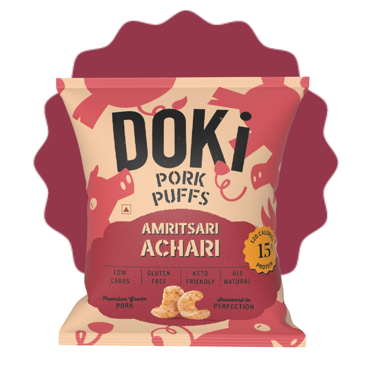 Amritsari Achari (Pork Puffs)