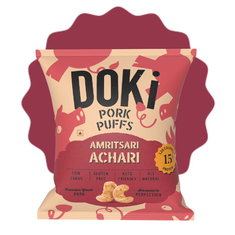 Amritsari Achari (Pork Puffs)