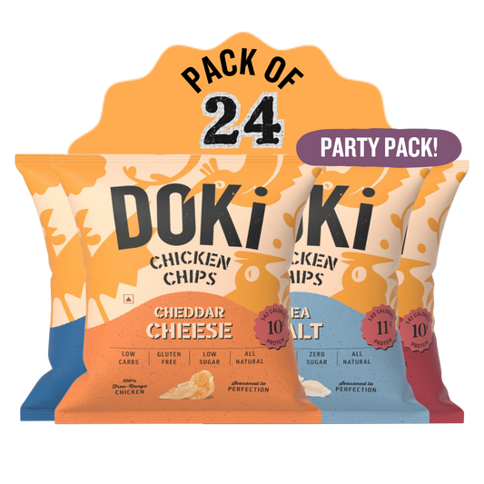 Chicken Chips Variety Pack (Pack of 24)